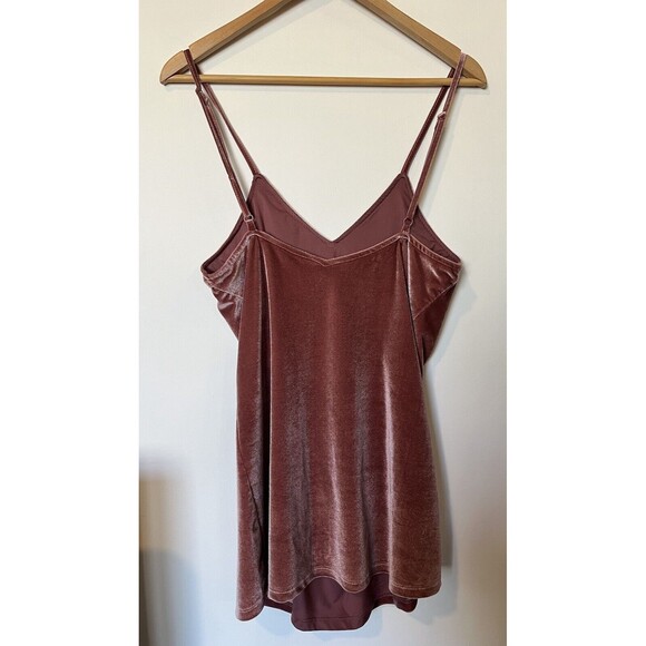 Seek The Label Dusty Pink Velvet Mini Slip Dress Size Small - Picture 7 of 11
